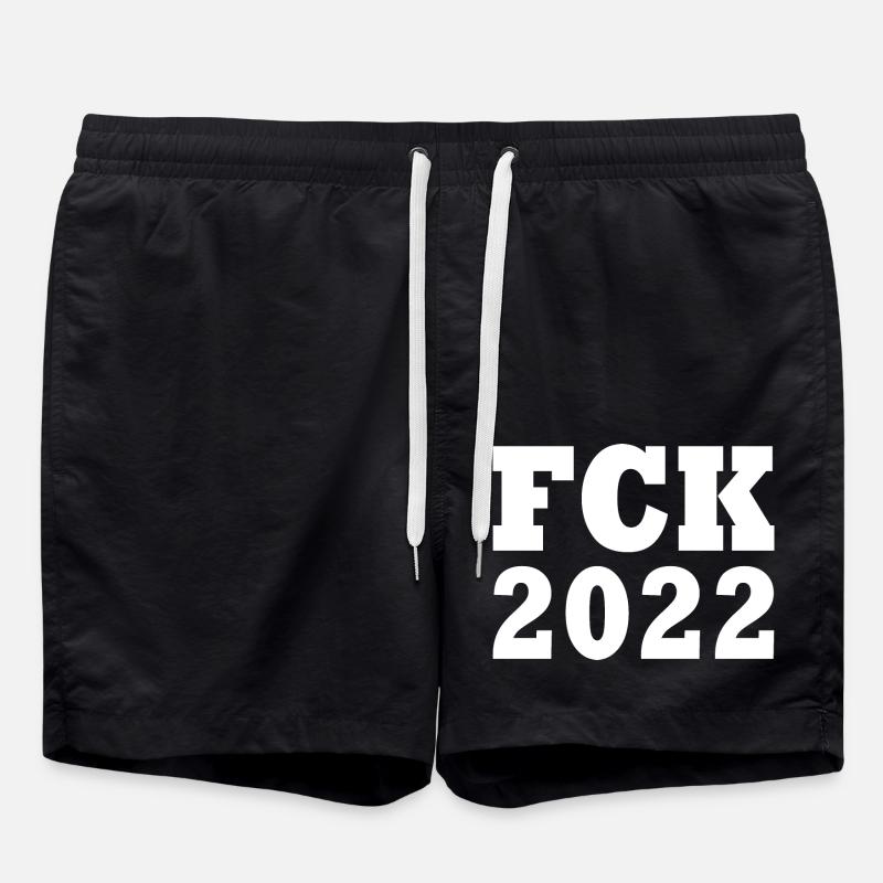 Fck 2022 - Swim Trunks - black