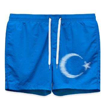 Conception de l’esquisse du drapeau de la Turquie - Short de bain - cobalt blue - Devant