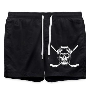Eishockey Hockey sur glace - Short de bain - noir - Devant - AI Model Male 185 light (185cm)
