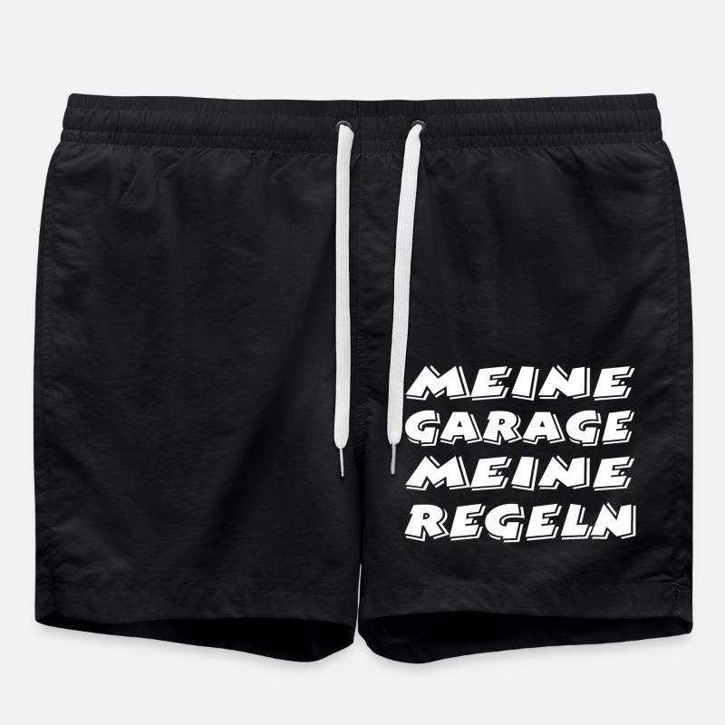 Garage - Badeshorts - Schwarz