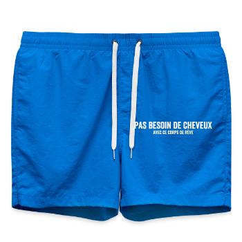 Pas besoin de cheveux - Short de bain - cobalt blue - Devant