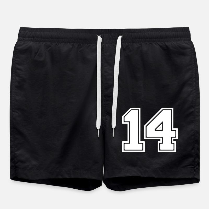 14 - Short de bain - noir
