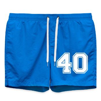 Nummer 40 - Badeshorts - Cobalt blue - Vorne
