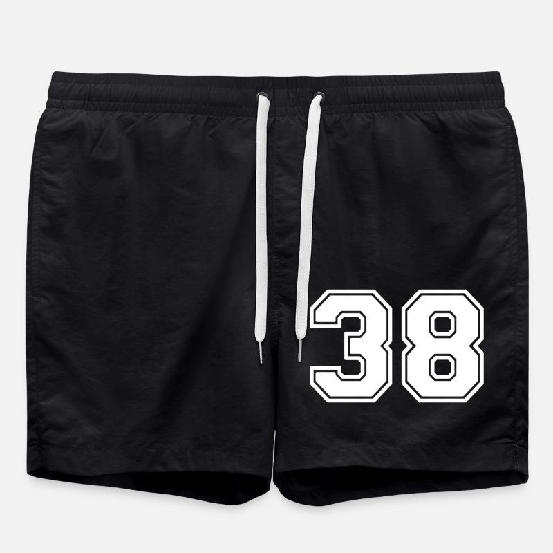 Numéro 38 - Short de bain - noir