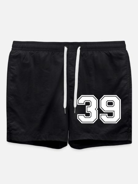 Numéro 39 - Short de bain - noir