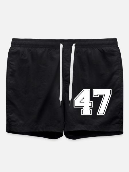 47 - Swim Trunks - black