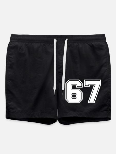 67 - Swim Trunks - black