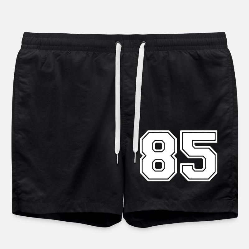 85 - Short de bain - noir