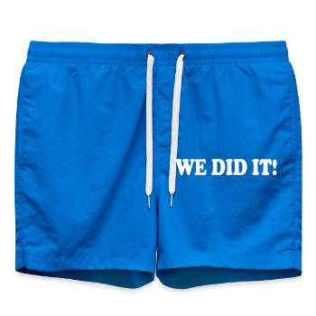 We did it - Short de bain - cobalt blue - Devant