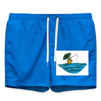 Poisson - Short de bain - cobalt blue - Devant