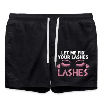 Beauty to perfection - Swim Trunks - black - Front - AI Model Male 185 light (185cm)