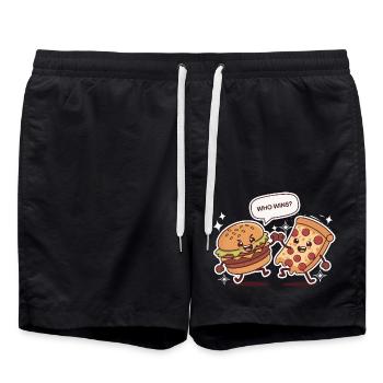 A FOOF FIGHT - Swim Trunks - black - Front - AI Model Male 185 light (185cm)