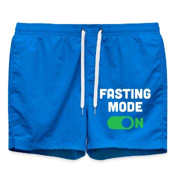 Fasting Mode On - Swim Trunks - cobalt blue - Front