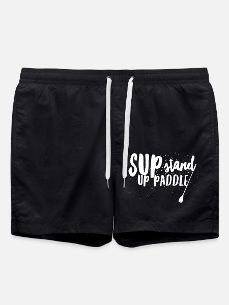 Paddleboarding Sup Stand - Swim Trunks - black