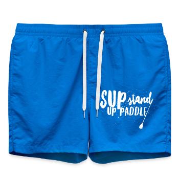 Paddleboarding Sup Stand - Swim Trunks - cobalt blue - Front