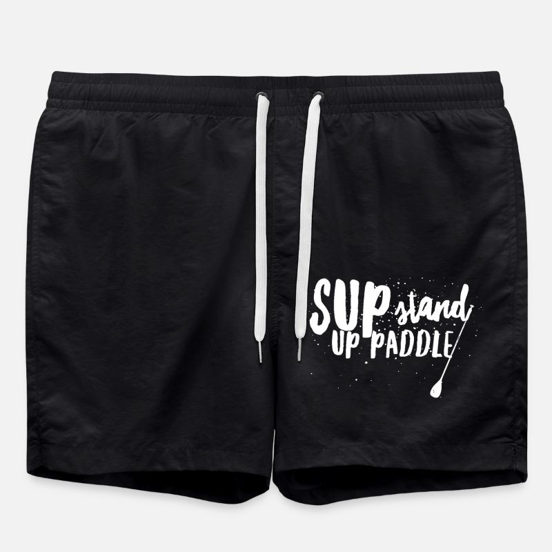 Paddleboarding Sup Stand - Swim Trunks - black