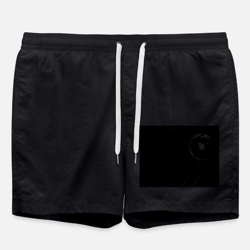 Sputnik App check - Badeshorts - Schwarz