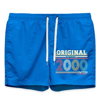 25ème anniversaire cadeau mari Original avril 2000 - Short de bain - cobalt blue - Devant
