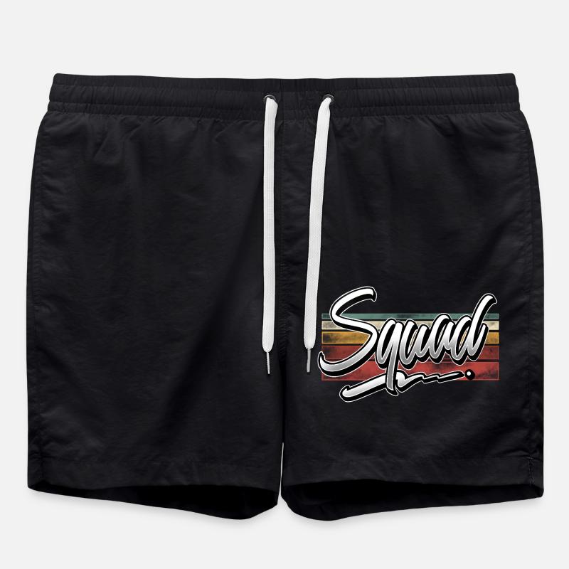 Squad - Swim Trunks - black