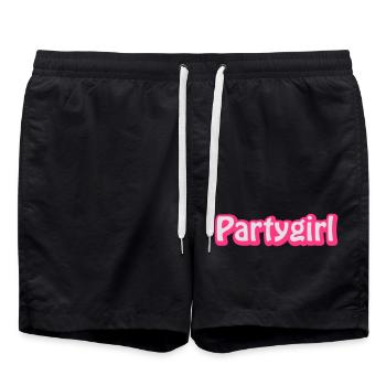 Partygirl - Short de bain - noir - Devant - AI Model Male 185 light (185cm)