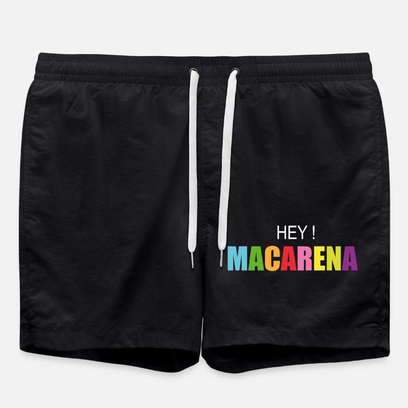 Hey macarena - Swim Trunks - black