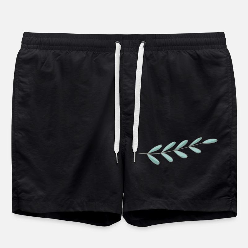 branch - Swim Trunks - black