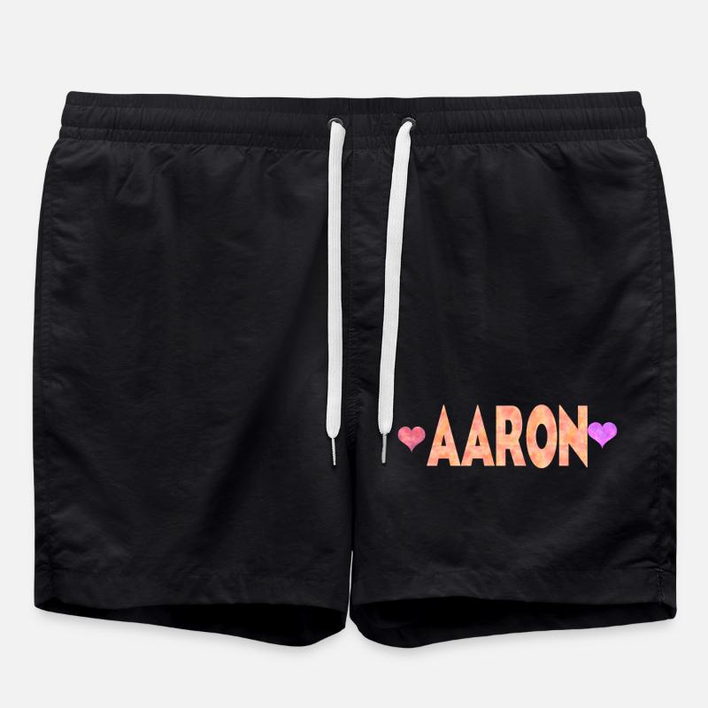 Aaron - Short de bain - noir
