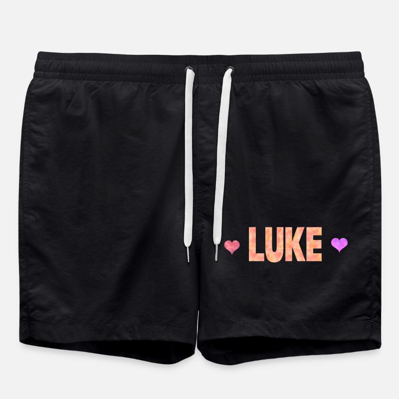Luke - Badeshorts - Schwarz