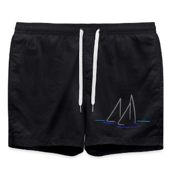 2541614 15372347 naviguer - Short de bain - noir - Devant - AI Model Male 185 light (185cm)