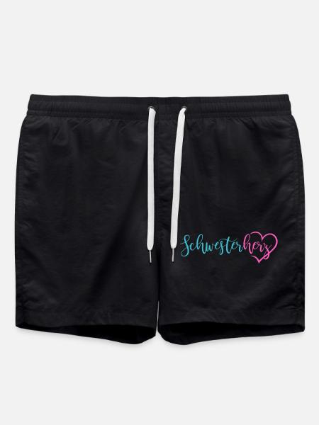 sis - Swim Trunks - black