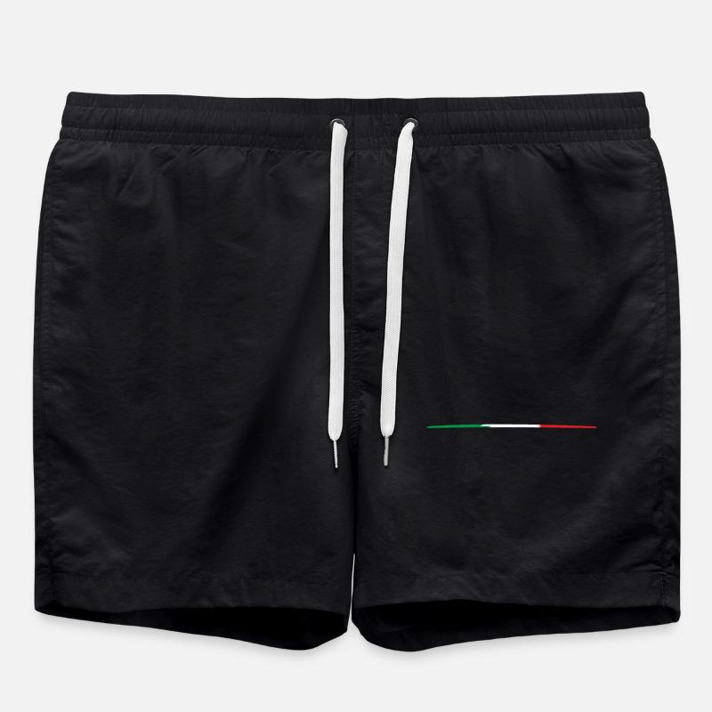 Drapeau italien - Short de bain - noir