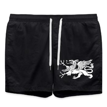 Rostock Griffin - Vogel Griffin - Short de bain - noir - Devant - AI Model Male 185 light (185cm)