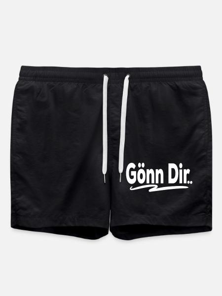 Gönn Dir - Badeshorts - Schwarz