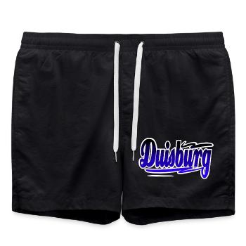 Duisburg - Swim Trunks - black - Front - AI Model Male 185 light (185cm)