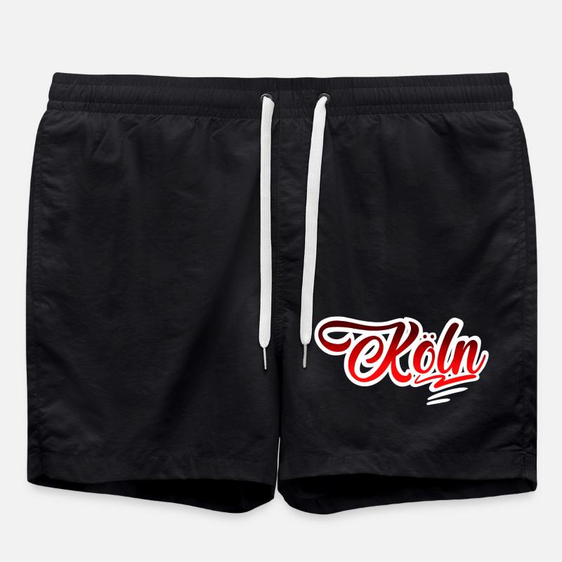 Köln - Badeshorts - Schwarz