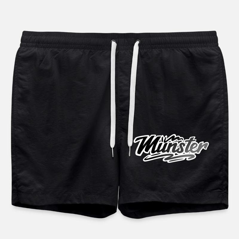 Muenster - Short de bain - noir