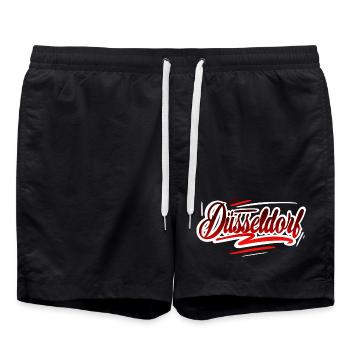 Düsseldorf - Short de bain - noir - Devant - AI Model Male 185 light (185cm)
