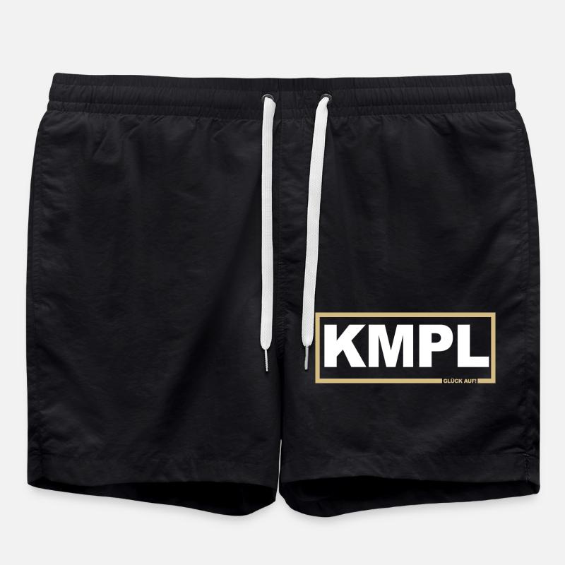KMPL - Buddy gold - Swim Trunks - black