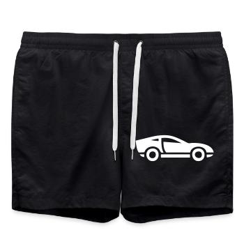 voiture de sport - Short de bain - noir - Devant - AI Model Male 185 light (185cm)