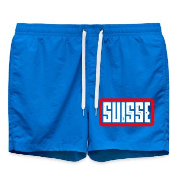 Suisse - Schweiz - Swiss - Svizzera - Switzerland - Short de bain - cobalt blue - Devant