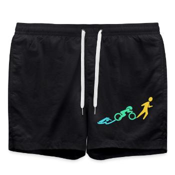 Course cycliste Movement Arc Sprint - Short de bain - noir - Devant - AI Model Male 185 light (185cm)