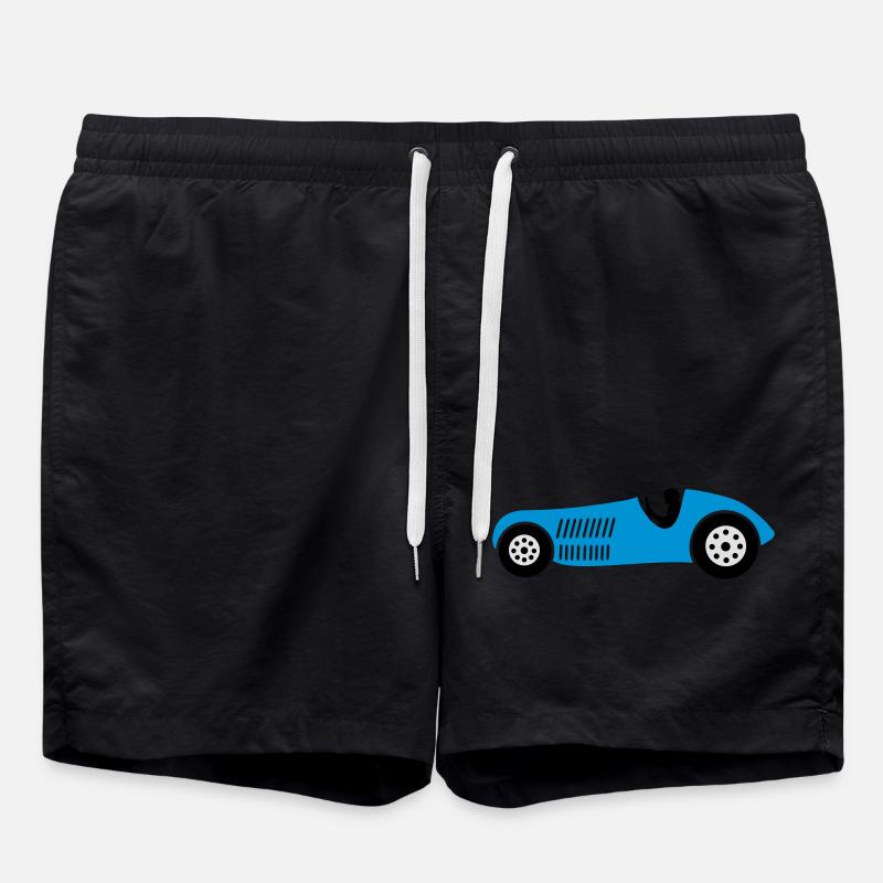 voiture de course - Short de bain - noir
