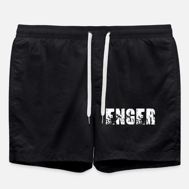 Enger - Badeshorts - Schwarz