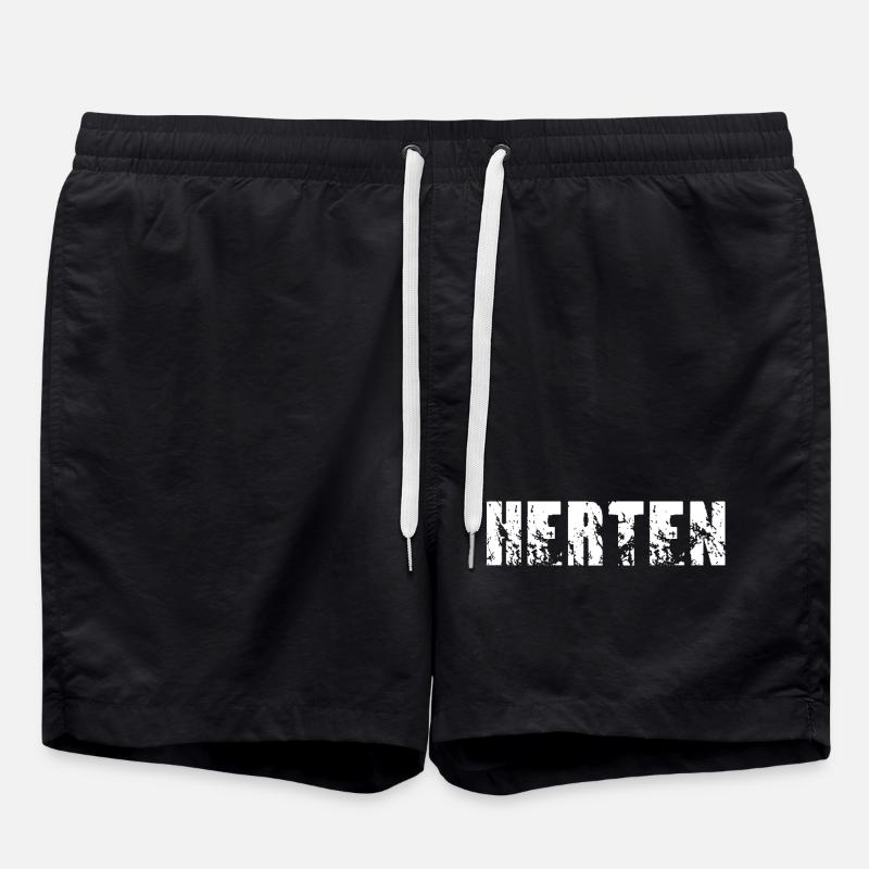 Herten - Badeshorts - Schwarz