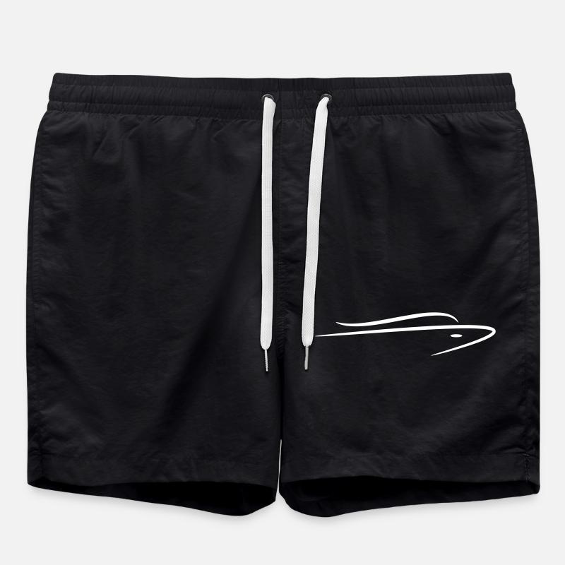 Boat - Swim Trunks - black