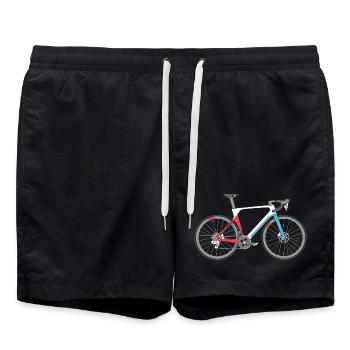 Vélo de route Vélo de vélo de route Symbole de vélo de route Couleurs - Short de bain - noir - Devant - AI Model Male 185 light (185cm)