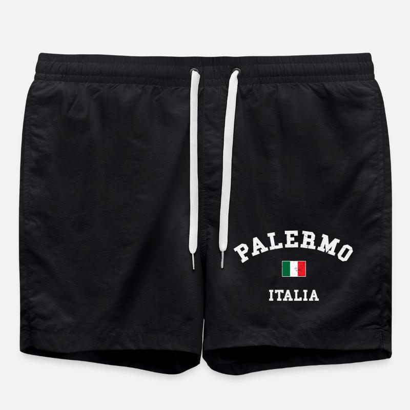 Palerme Sicile - Short de bain - noir