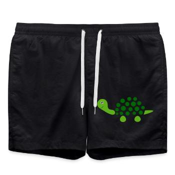 Tortue Tortues - Short de bain - noir - Devant - AI Model Male 185 light (185cm)