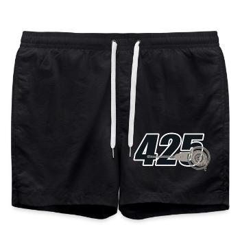 425 Motos allemandes AWO DDR - Short de bain - noir - Devant - AI Model Male 185 light (185cm)