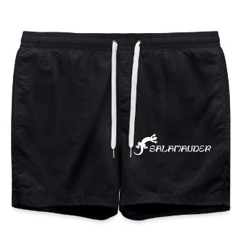 salamander - Swim Trunks - black - Front - AI Model Male 185 light (185cm)